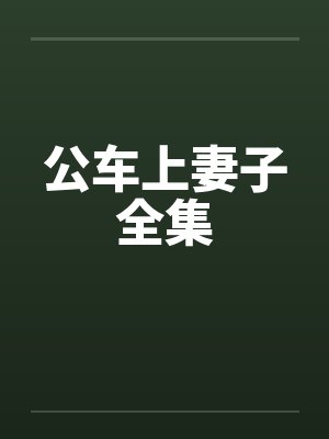 公车上妻子全集笔趣阁无弹窗封面