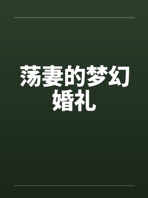 荡妻的梦幻婚礼笔趣阁无弹窗封面