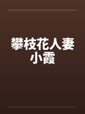攀枝花人妻小霞封面