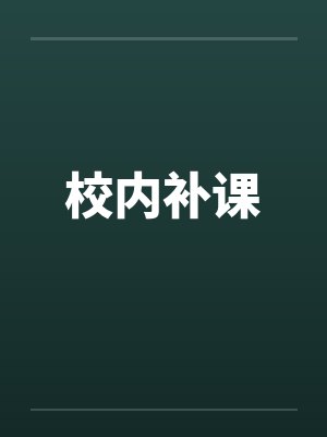 校内补课by佚名封面