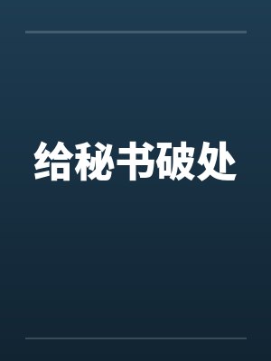 给秘书破处by佚名封面