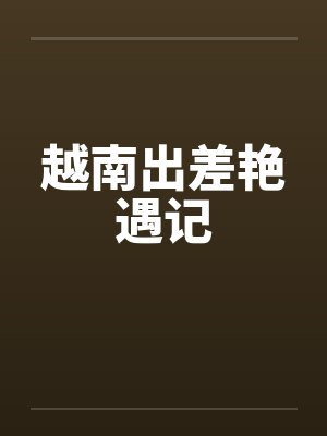 越南出差艳遇记by佚名封面