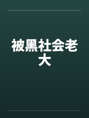被黑社会老大封面