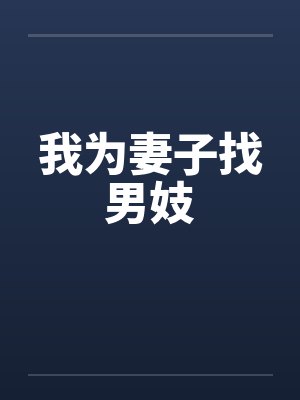 我为妻子找男妓封面
