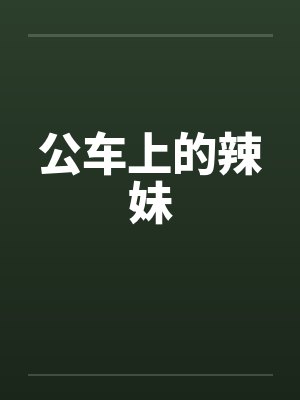 公车上的辣妹封面