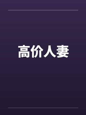 高价人妻笔趣阁无弹窗封面