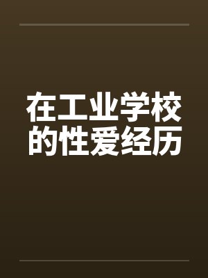 在工业学校的性爱经历笔趣阁无弹窗封面