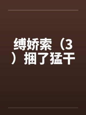 缚娇索（3）捆了猛干by佚名封面