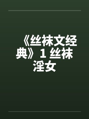 《丝袜文经典》1 丝袜淫女笔趣阁无弹窗封面