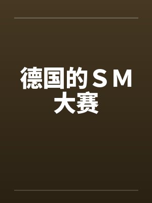 德国的ＳＭ大赛by佚名封面