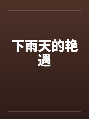 下雨天的艳遇笔趣阁无弹窗封面