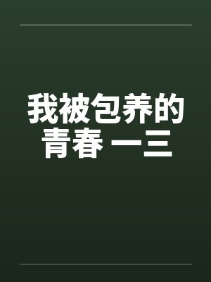 我被包养的青春 一三封面