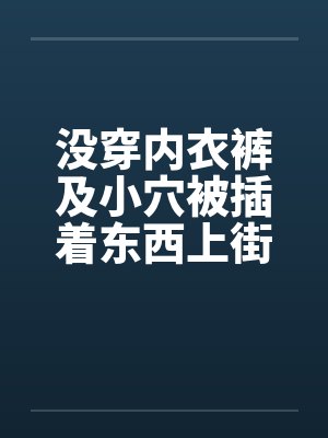 没穿内衣裤及小穴被插着东西上街笔趣阁无弹窗封面