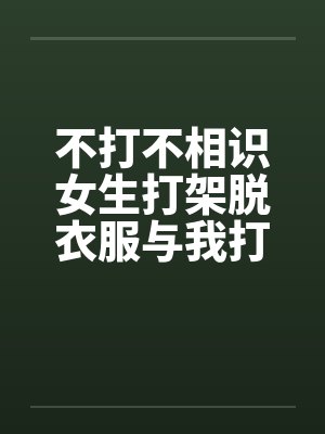 不打不相识女生打架脱衣服与我打架打到发生关系的欣封面