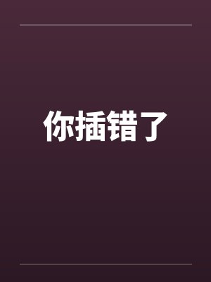 你插错了笔趣阁无弹窗封面