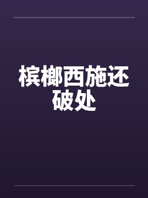 槟榔西施还破处by佚名封面