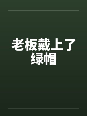 老板戴上了绿帽封面