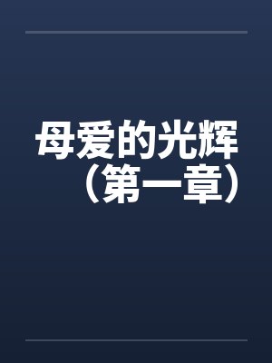 母爱的光辉（第一章）笔趣阁无弹窗封面