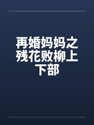 再婚妈妈之残花败柳上下部笔趣阁无弹窗封面