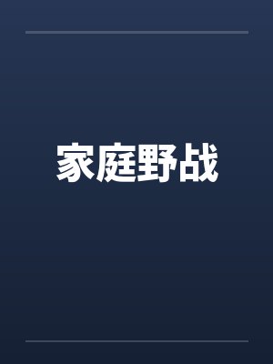 家庭野战by佚名封面