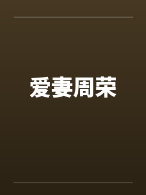 爱妻周荣小说免费阅读封面