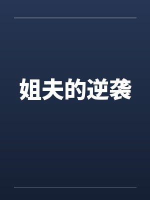 姐夫的逆袭笔趣阁无弹窗封面