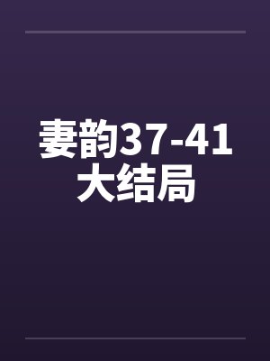 妻韵37-41大结局封面