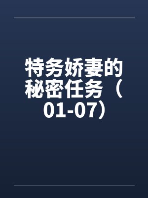 特务娇妻的秘密任务（01-07）笔趣阁无弹窗封面