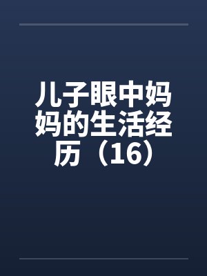 儿子眼中妈妈的生活经历（16）笔趣阁无弹窗封面