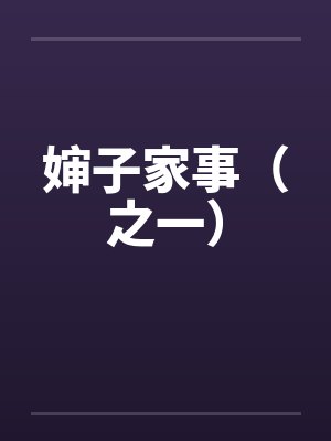 婶子家事（之一）笔趣阁无弹窗封面