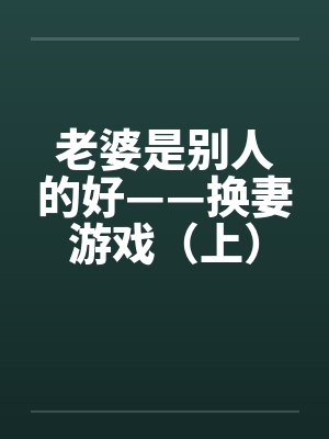 老婆是别人的好——换妻游戏（上）by佚名笔趣阁无弹窗封面