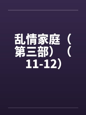 乱情家庭（第三部）（11-12）封面