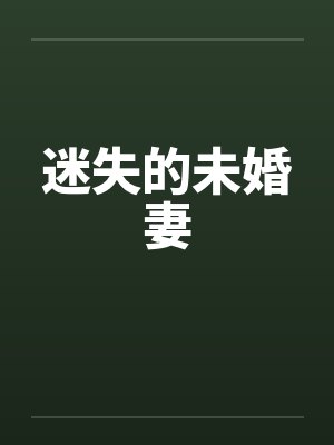 迷失的未婚妻封面