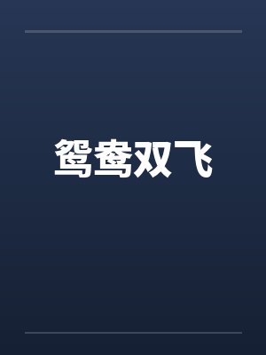 鸳鸯双飞by佚名封面
